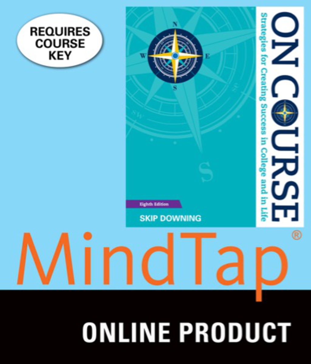 MindTap College Success for Downing's On Course, 8th Edition, [Instant Access], 1 term (6 months) 8th Edition â€“ PDF/EPUB Version Downloadable